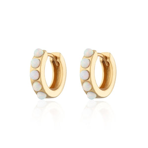 SP Opal Huggie Earrings