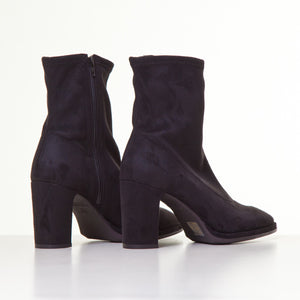 Wonders Stretch Heeled Ankle Boot