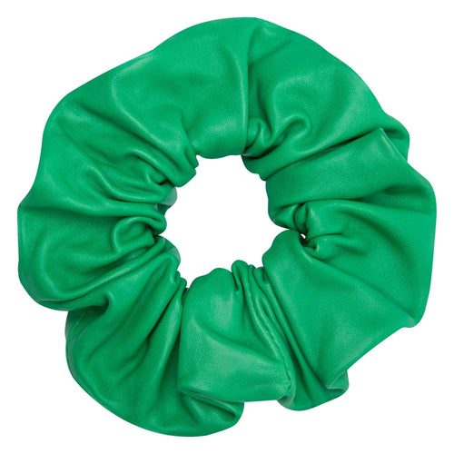 Depeche Leather Scrunchie
