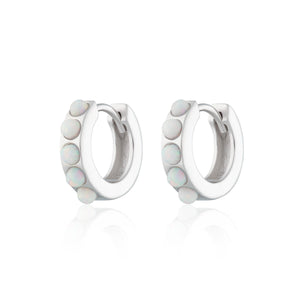 SP Opal Huggie Earrings
