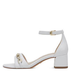 Tamaris | Paola Chain Sandal | White