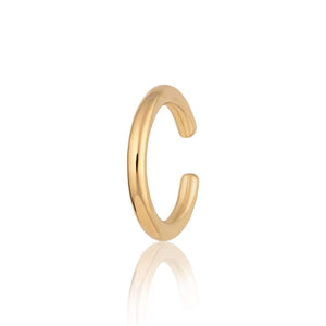 SP Slim Plain Single Ear Cuff Gold