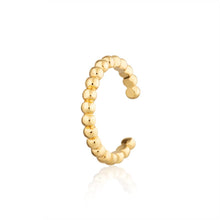 Load image into Gallery viewer, SP Solder Dot Bead Single Ear Cuff - Gold