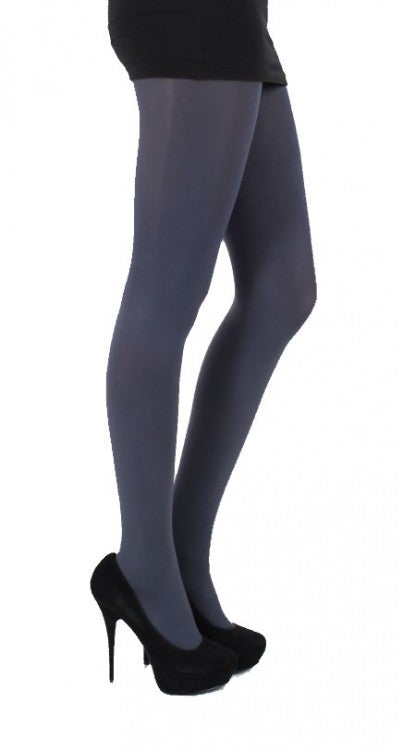 Pamela Mann 120 Denier Opaque Ladies Tights Slate Grey