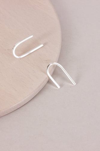 Asymmetric Arc Earrings